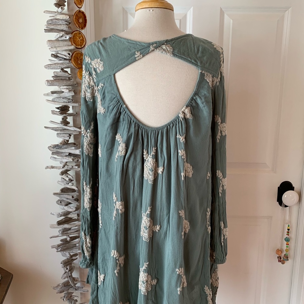 Free People Embroidered Dress